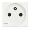 AXOLUTE Gniazdo pojedyncze z/u 16A IP20 białe HD4142