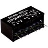 Mean Well DPBW03F-12 DC/DC converter dual output 125mA 3W SIP 1 pc