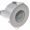 Detektor ruchu PIR, sufitowy, 230 V AC, montaż Sufit, Ø 76mm, Certyfikat CE, EMC-2004/108/WE, zgodność z