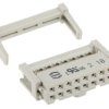 Złącze IDC 16-pinowe 2-rzędowe raster: 2.54mm Żeński Montaż na kablu HARTING