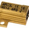 Rezystor do montażu w obudowie 6.8 Ω 10 W ±5 % Arcol HS10 6R8 J +100 ppm/°C Drutowe Osiowe