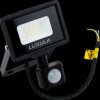 LX400120 LED floodlight, 10 W, 3000 K, 1000 lm, IP65, motion detector