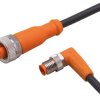 ifm Electronic EVC378 Linia połączenia EVC378, piny: 4, 5, 0.3 m, 1 szt.