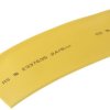 Osłona termokurczliwa średnica przed 6.4mm żółta średnica po skurczeniu 3.2mm RS PRO 2:1 dł. 8m