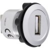 TruComponents 240876 USB-mounted skt 2.0 USB-skt type A to USB-skt type A