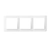 Ramka Potrójna, Silva, Biała / 46428