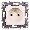NILOE Gniazdo pojedyncze z/u 16 A 250 V kremowe 764640