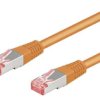 Patch Cord S/Ftp 6A Linka Cu Lszh Pomarańczowy 3M 27Awg 93785