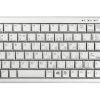 Klawiatura Kompaktowa przewodowa, kolor: Jasnoszary, PS/2, USB, QWERTY (USA), Cherry