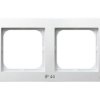 AS ANTYBAKTERYJNY Ramka 2 podwójna do wyłączników IP-44 produkt zawiera szkło fosforanowo-srebrowe RH-2GA/00 OSPEL