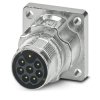 Złącze wielostykowe przemysłowe 8-pinowe M17 Montaż przedni Wtyczka Phoenix Contact