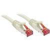 LINDY 47700 RJ45 Patch Cable Cat.6 S/FTP 0.3m Grey Snagless 1 pc(s)