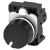 SIRIUS ACT, POTENCJOMETR, 22 MM, CZARNY, 1K OHM, Z UCHWYTEM, PRZYÅ. ÅRUB. - 3SU1200-2PQ10-1AA0