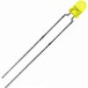 LED, THT, Ø 5 mm, yellow, 585 nm, 4 mcd to 0.012 cd, 60°, TLHY5401