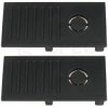 SHIFT Zaślepka końcowa IP20 do szynoprzewodu magnetycznego 48V czarna SPECTRUM LED 2 szt