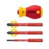 Wiha Wkrętak z uchwytem na bity zestaw SoftFinish electric slimVario Stubby 4-cz. SB28310101 41230