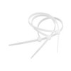 Opaska zaciskowa 2,5 mm/10 cm biała Cabletech 100szt.