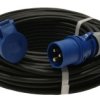 Przedłużacz kempingowy elCORD CEE 16A-3 230V IP44 25m H07RN-F 3G1,5 (gumowy OPD) z wt. i gn. CEE 16A-3P 30J25250