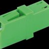 BS07-60001 FO coupler, LC / LC, simplex, green