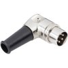 TruComponents 202772 DIN connector Socket, built-in,Pins:8 Silver