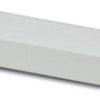 Upper part of housing, PA, (W x H x D) 25 x 122 x 14.35 mm, light gray, for enclosure, 2203886