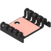 Heatsink, (L x W x H) 30 x 7 x 24 mm, 20.21 K/W, black anodized, 40901101243007