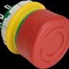 XW1E-BV3SG12TR Emergency stop button, 22 mm, E-stop, emergency stop, long solde