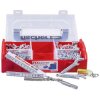 Fischer 547166 FIXtainer Dowel Set with DuoPower plugs and extras