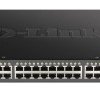 Tak Przełącznik 52-portowy , montaż: szafa RACK Gigabit 10/100/1000Mbit/s 48 4, D-Link Element inteligentny