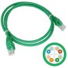 Patchcord UTP kat.6 kabel sieciowy LAN 2x RJ45 linka zielony 5m Alantec