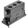 Grommet housing, size 24B, die-cast aluminum, 3 x M25, straight, screw locking, IP65/IP68/IP69/IP6K9K, 19405240436