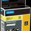 18491 DYMO IND nylon, 19 mm, black/yellow