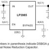 150-mA, low-dropout voltage regulator with bypass & enable
