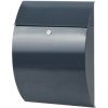 Burg Wächter 38690 RIVIERA 835 Letterbox Steel Plate Anthracite Key
