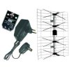 Antena TV VHF/UHF siatkowa ze wzmacniaczem / HN15ECO