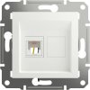 Schneider Electric Gniazdo telefoniczne RJ11 Asfora biały (RAL 9003) EPH4170121D 1 szt.