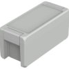 Aluminum enclosure, (L x W x H) 199 x 86 x 90 mm, light gray (RAL 7035), IP69K, 00124135