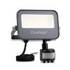 Naświetlacz LED LUMILED TRINOX 20W 2000lm CCT IP65 Szary Czujnik Ruchu i Zmierzchu Klasa F 3 Lata Gwarancji