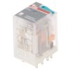 CR-M024DC2 Przekaźnik elektromagnetyczny, DPDT, Napięcie Cewki: 24VDC, max.250VAC