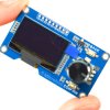 Wyświetlacz OLED 1.3 biały I2C SH1106 + enkoder przyciski do Arduino ESP32