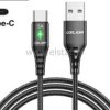 Kabel WT USB - WT USB typ C czarny 3m 3.0v+ opl.+D