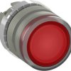 ABB 1SFA184521R9101 P9MPLRGV Przycisk czerwony 1 szt.