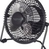 Sygonix Wentylator USB 2.5 W (Ø x W) 145 mm x 150 mm czarny ruch wahadłowy