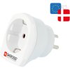 Skross 1.500232-E Travel Adapter EU to Danish for Schuko & Euro Plugs