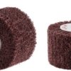 Rhodius 305350 RHODIUS VS, 10 szt. tarcz listkowych z włókniny 80 x 50 x 6,0 mm, średnie, TOPline, do stali nierdzewnej,