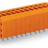 WAGO 739-339 Zacisk sprężynowy 1.50 mm² Ilość styków 9 pomarańczowy 120 szt.
