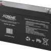 XTR7.2-6 Akumulator firmy żelowy XTREME 6V 7.2Ah wymiary: 151x50x100mm; masa: 1.86