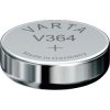 Varta 364101401 Silver Oxide SR60, SR621 1.55V 20mAh Button Cell Battery