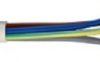 Kabel zasilający 5 Core PVC Sheath Biały, 300/500 V