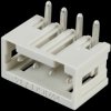 734-164 Print pin header, mini, RM 3.5, angled, 4-pin